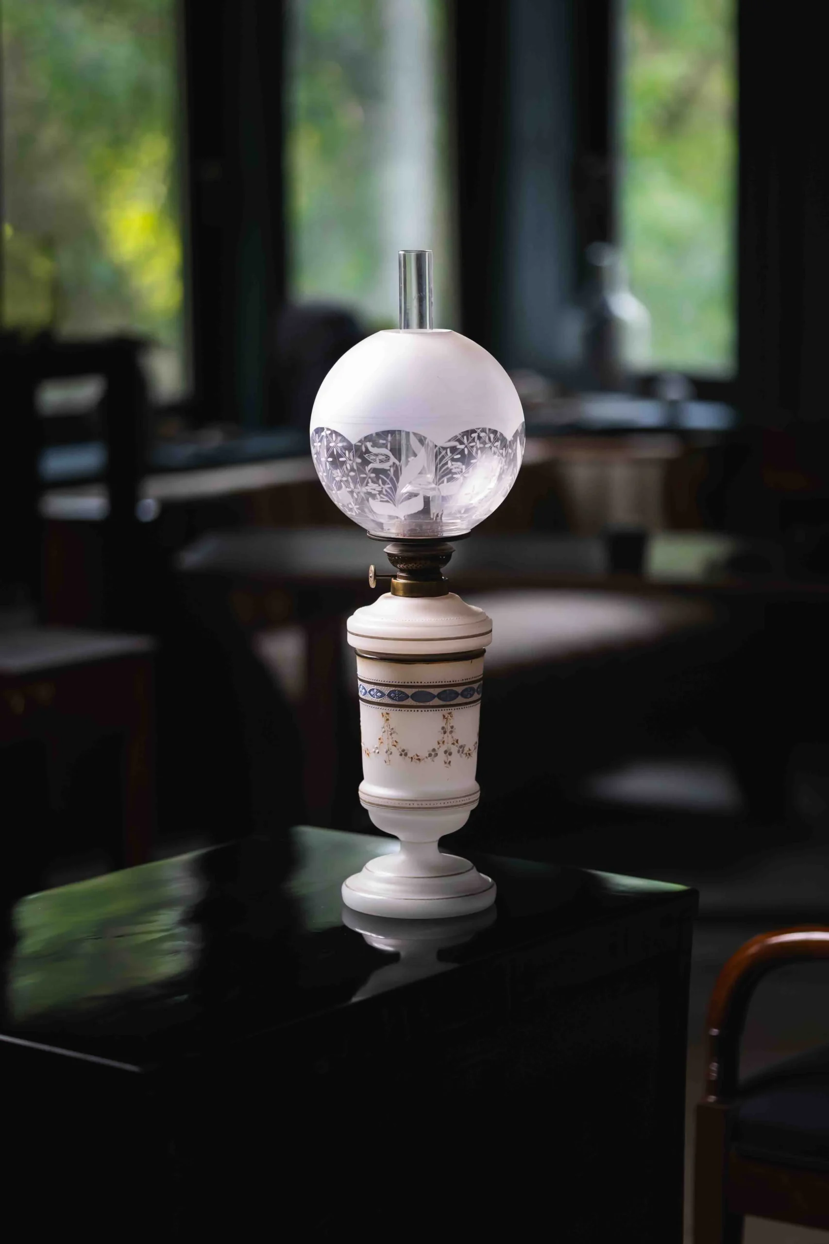 Square Drop-lampa naftowa-oli lamp-Wild & Wessel-1