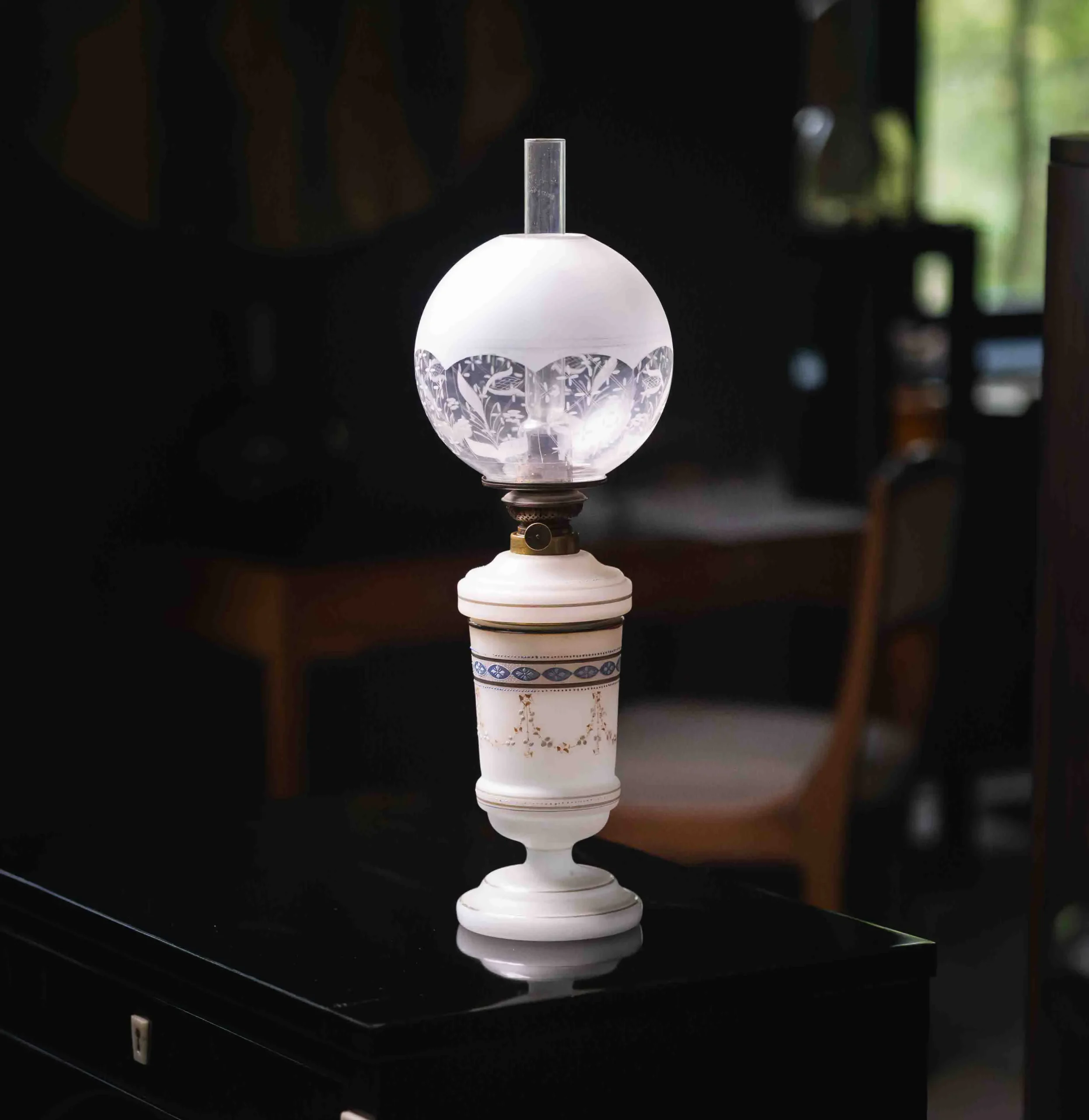 Square Drop-lampa naftowa-oli lamp-Wild & Wessel-3a